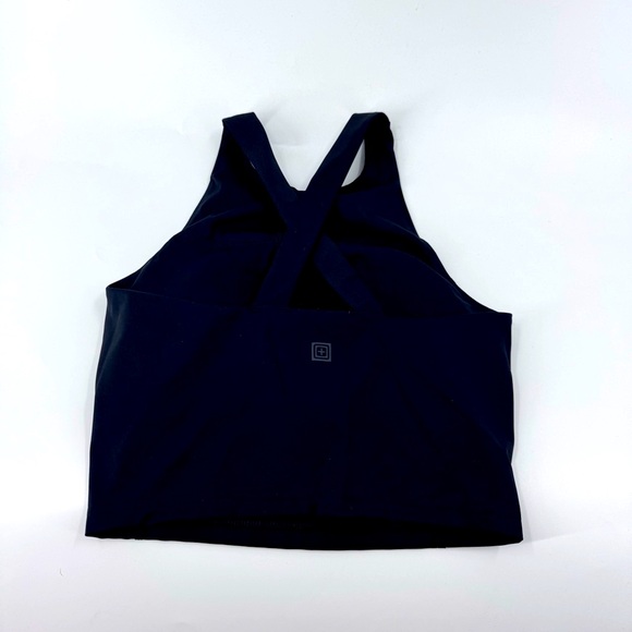 5.11 Tactical Women's Black High-Neck Sports Bra - Picture 4 of 8